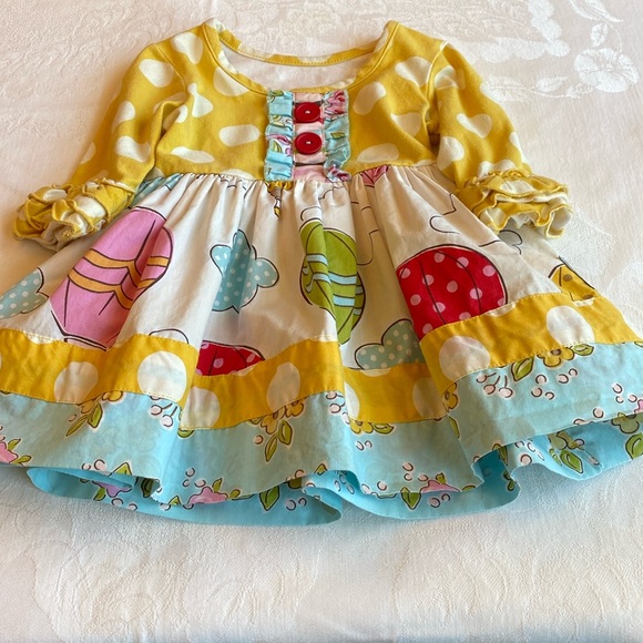 Eleanor Rose Dress Long Sleeves Size 6 months - Picture 2 of 16